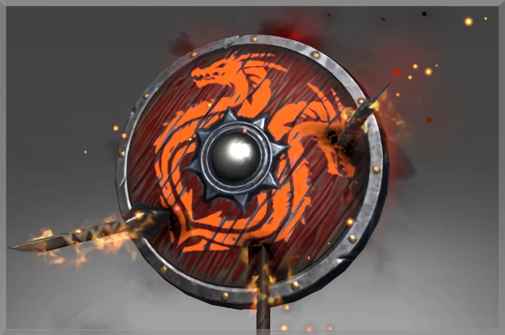 Скачать скин Burning Shield Of The Outland Ravager мод для Dota 2 на Dragon Knight - DOTA 2 ГЕРОИ